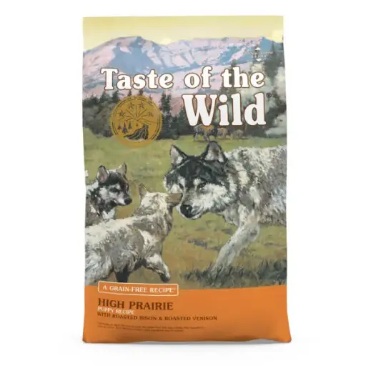 [9755] High prairie Puppy Recipe with Roasted Bison & Roasted Venison 12.2kg
