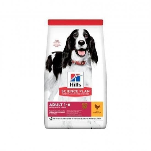 [604274] Hills Science Plan Medium Adult Dog Food with Chicken 2.5kg 
