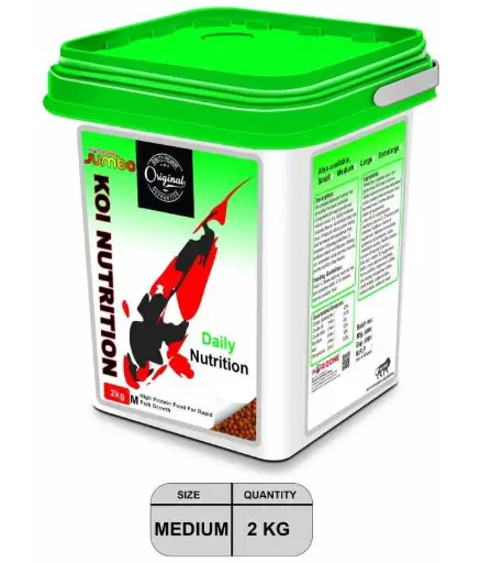 [8904406372155] Horizone Jumbo Koi Nutrition 2Kg- Medium(2.5mm) 