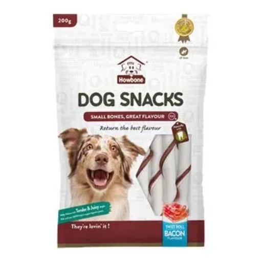 [HB10318] Howbone Dog Snack -Twist Braid 200g -  Chicken Flavour 