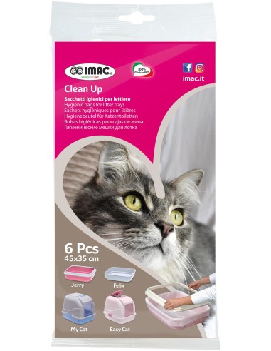[IM81199B] IMAC Clean Up For Easy Cleaning Cat Litter Bag - 45x35cm