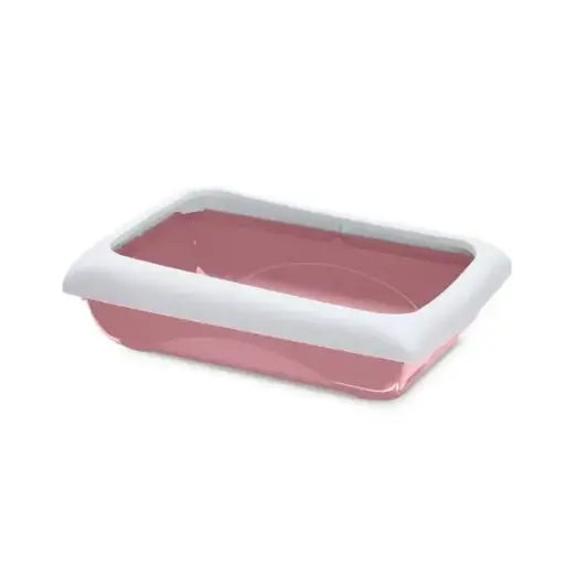 [IM42096] IMAC DODO Open Cat Litter Tray – Spacious, Easy-Clean Design for Comfortable Daily Use ( Size : 45.5 x 31 x 13.5)1pc