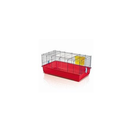 [IM05657] IMAC EASY 120 Plastic Small Pet Cage – Spacious Eco-Friendly Habitat for Small Pets-BLUE/LIGHT BLUE (120 x 60 x 46,5cm)