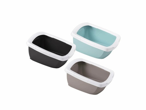 [IM44480] IMAC Funny Junior Litter Tray+Border - 57X43X28.5CMColor: Grey 