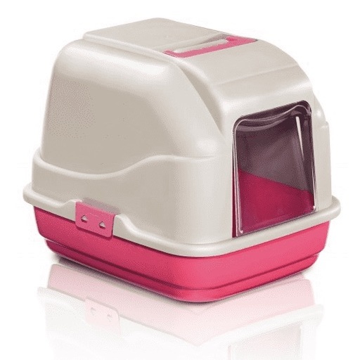 [IM84196] IMAC My Cat Hooded Cat ToiletsColor: Mixed Colors, Dimension: 50 x 40 x 40cm 