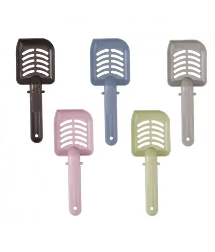 [IM84296B] IMAC Paletta Litter Scoops for Cats, Assorted ColorColor: Mixed Colors, Dimension: 9 x 23cm