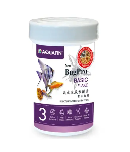 [ABBF100] KW ZONE AQUAFIN BUGPRO BASIC FLAKE 100ML