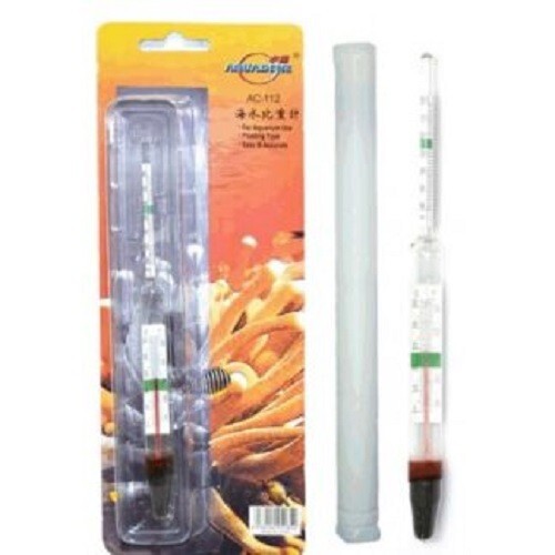 [HYDROAQUA] KW Zone Aquadine Hydrometer & Thermometer (Blister Card) 