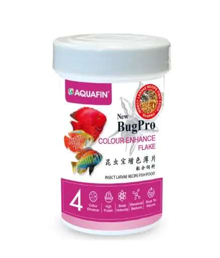 [ABCF100] KWZoneAquafinBugProColorEnhanceFlake100ml