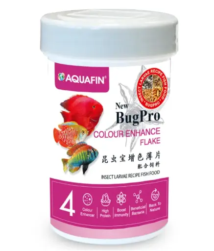 [ABCF250] KW Zone Aquafin BugPro Color Enhance Flake 250ml