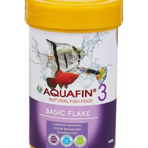 [FFGFAF100] KW Zone Aquafin Gold Fish FlakeVolume: 100ml 