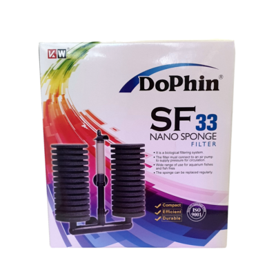 [SF-33] KW Zone Dophin SF-33 Nano Sponge Filter