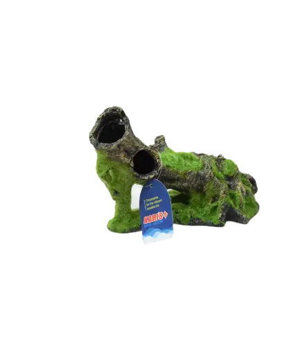 [KS-90064] Karis Miniature Stone Shelter – Realistic Aquarium Ornament KS-90064 | 18x10.5x14cm