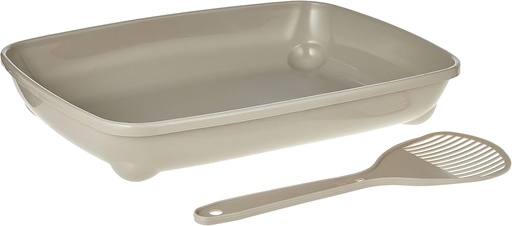 [5412087013777] MODERNA TRAY WITH SCOOP&BAG 37CM(C120 SET)Color: Grey 