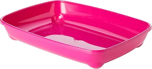 [5412087013760] MODERNA TRAY WITH SCOOP&BAG 37CM(C120 SET)Color: Pink