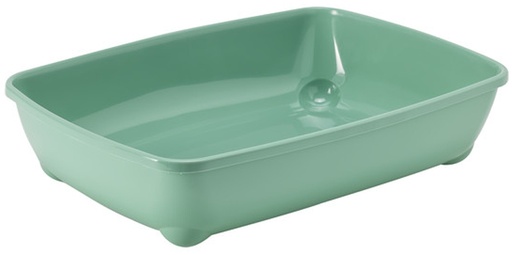 [MOD-C130-0378-0041] Moderna Arist-O-Tray-Cat Litter Tray 42.2 x 30.4 x 9.9 cm-Green