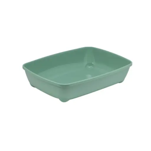 [MOD-C190-0378-0041] Moderna Arist-O-Tray-Cat Litter Tray 49.3 x 37.5 x 11.4 cm-Green