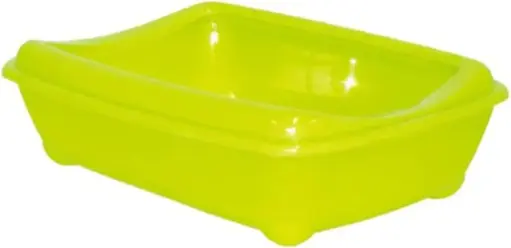 [MOD-C132-0329-00] Moderna Arist-O-Tray-Cat Litter TrayColor: Yellow, Sizes: M (With Rim)