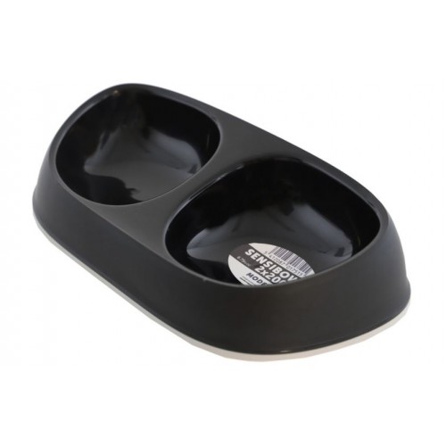 [MOD-AO10-0015-00] Moderna Double Sensibowl 2x200mlColor: Black