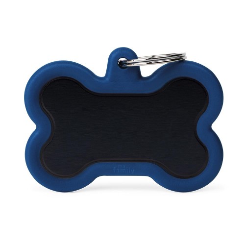 [HTA01XLDARKBMP] My Family Black Bone XL ALU Dark Blue Rubber