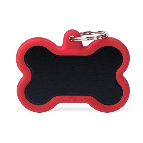 [HTA01XLREDMP] My Family Black Bone XL ALU Red Rubber