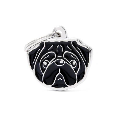 [MF18NBLACK] My Family Black Pug