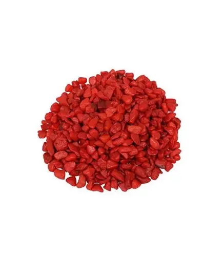 [XF20603D] NaturalColorAquariumStoneRed(5-8mm)10kg
