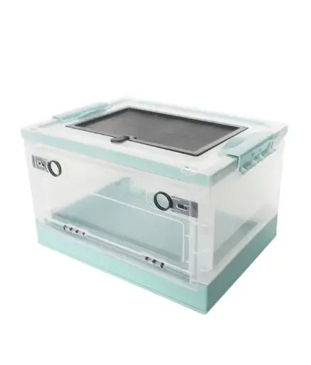 [NX-30-L Blue] NomoypetFoldableBreedingBoxNX-30Large-55x32x31cm[Color-Blue]