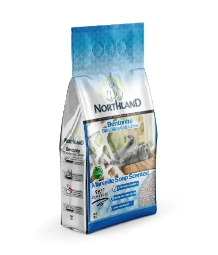 [NL-10L-MS] Northland Bentonite Clumping Cat Litter - Marseille Soap 10L