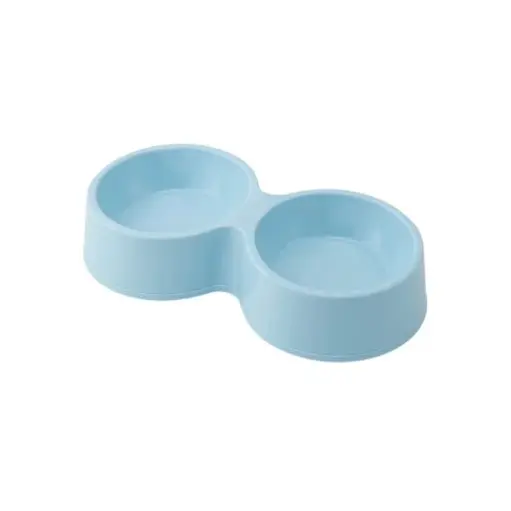 [PB13405] PETBROO DOUBLE OVAL BOWL PB13405