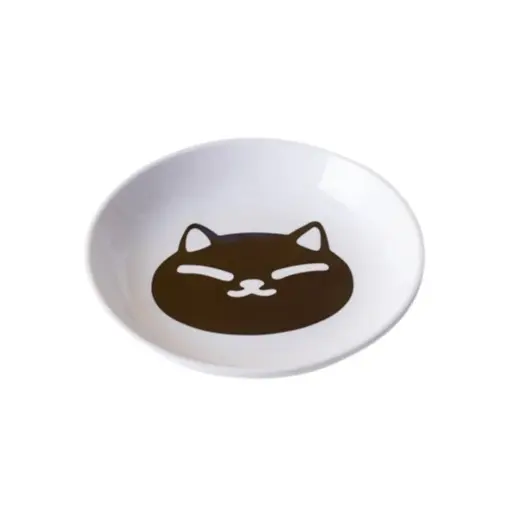 [PB13436] PETBROO KITTY FACE CERAMIC BOWL 15.1*2.8CM PB13436