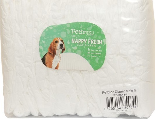 [0795154854844] PETBROO PET DIAPER MALE - M