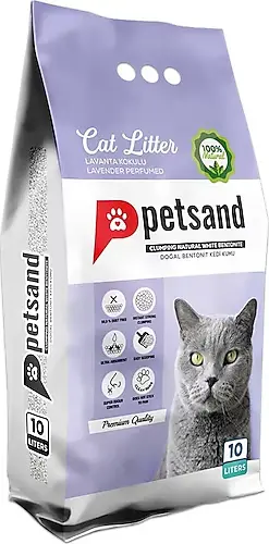 [8683655070448] PETSAND Cat Litter Lavender 10 Ltr