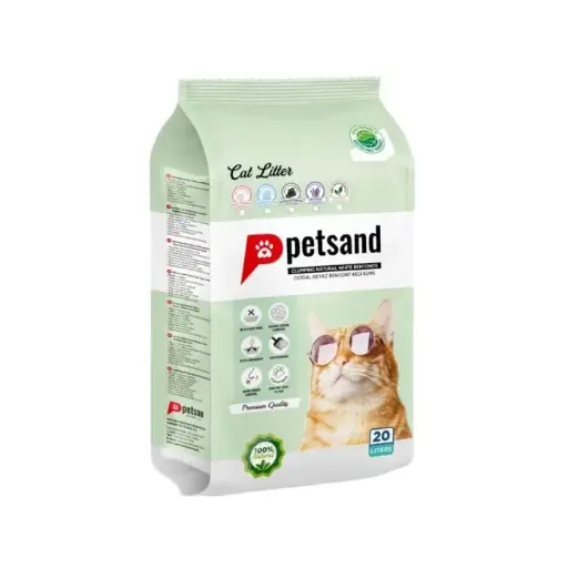 [8683655070639] PETSAND Cat Litter Lavender Cylinder 20L