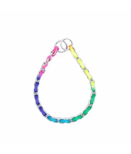 [2020110301277] Pado Choke Chain with Coloured RopeDimension: 3.5mm x 65cm