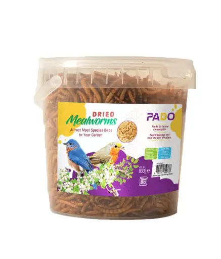 [PD-85077] Pado Dried Mealworms 800g