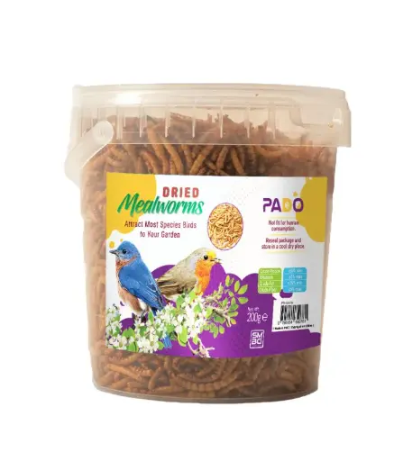 [PD-85076] PadoDriedMealworms[Weight-200g]