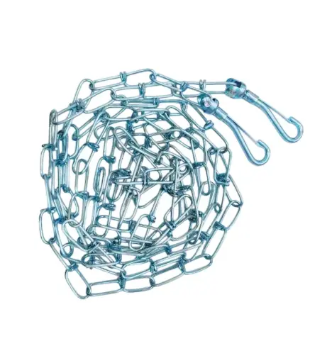 [2020110400215] Pado - Dual Clasp Zincification Tie-Out Chain - 2.5mm x 300cm