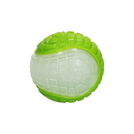[PD-13238] Pado Green And White Ball Tougher Toy L 10cm