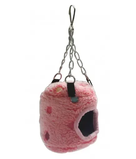 [BTLB02314] Pado Hanging Hooded Bird House Dimension: 8x8 cm
