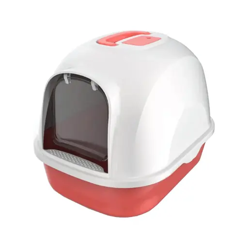 [PD-85380] Pado Hoodie Cat Litter Box 53*41*41cm-Red