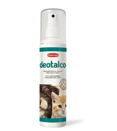 [PP00491] Padovan Dog/Cat Deotalco Spray 125ML - Pet Deodorant