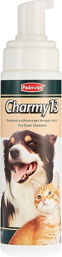 [PP00490] Padovan Dry Foam Shampoo Charmy13- 200Ml - Waterless Pet Shampoo