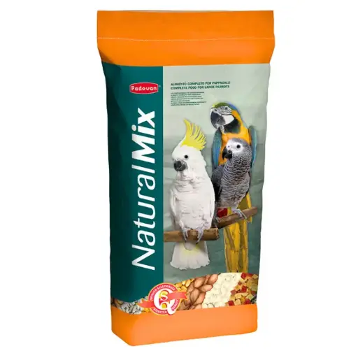 [PP00006] Padovan Naturalmix Pappagalli 18Kg - Parrot Food