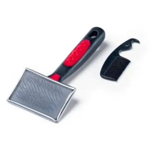 [PP00605] Padovan Pet Small Slicker Brush (Size S, 4 x 4cm) - Pet Grooming Tool