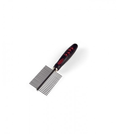 [PP00616] Padovan Pet Two-Sided Comb - Pet Grooming Tool