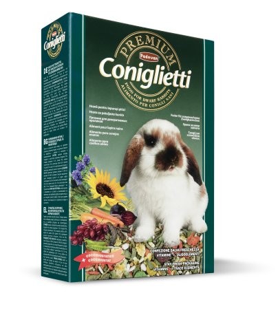 [PP00291] Padovan Premium Coniglietti (Rabbit) 500gm - Premium Rabbit Food