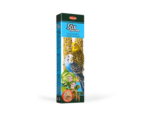 [PP00346] Padovan Stix Vegetable Cocorite/Esotici 100gm(Budgie/Finch) - Bird Treats