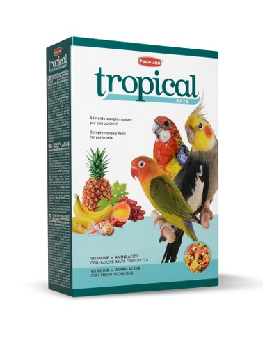 [PP00090] Padovan Tropical Patee 700Gm - Tropical Bird Food