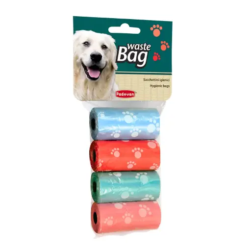 [PP00564] Padovan Waste Bag, Mix Colour - Pet Waste Bags